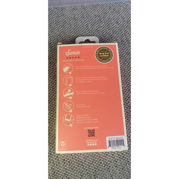 Sonix Southern Floral Case for iPhone 11 Pro/X/XS Protective Pink Clear Flowers - Picture 2 of 3